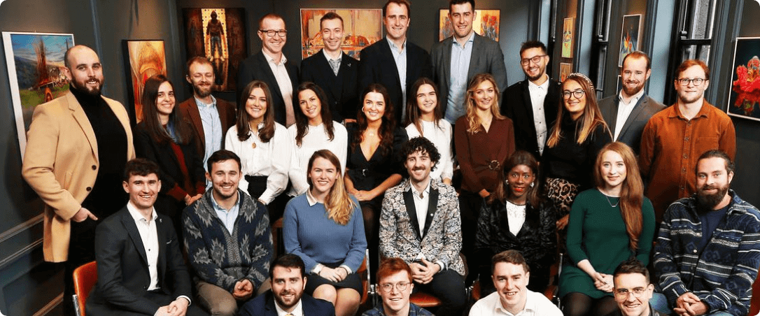 4 of our clients were selected as Ireland’s
rising business stars