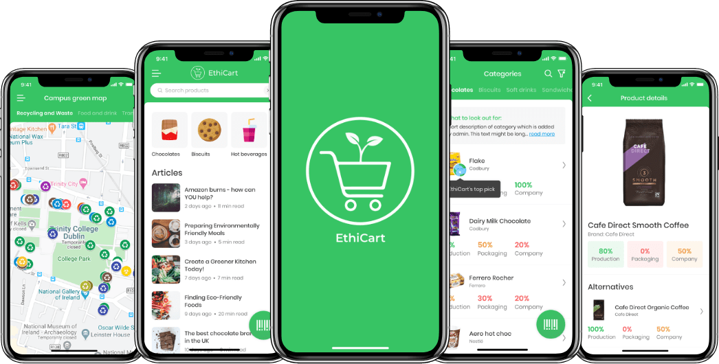 Ethicart screenshots